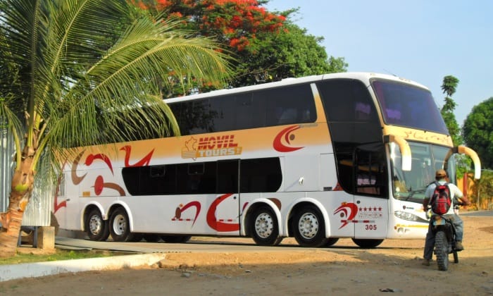 Movil Tours bus in Tarapoto