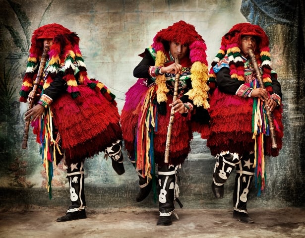 Mario Testino, traditional dress of Cusco, Peru