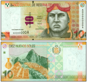 10 nuevo sol banknote