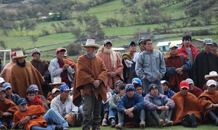 Ronda campesina in Cajamarca, Peru 