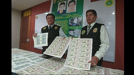 Fake money in Peru