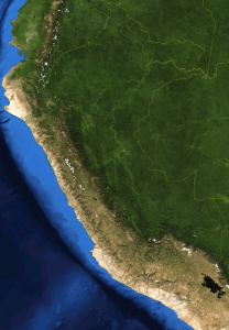 Peru from space