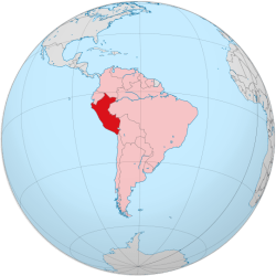 Peru map location
