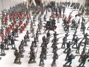 Soldiers in Trujillo toy museum