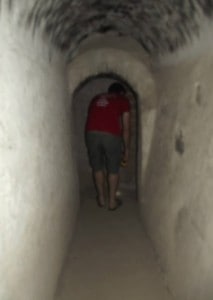 Tunnels beneath Hacienda San Jose in Peru