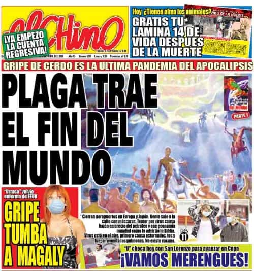 El Chino newspaper of Peru