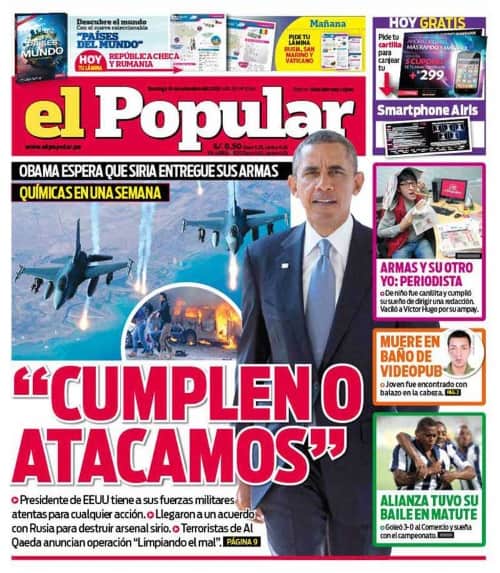 El Popular newspaper