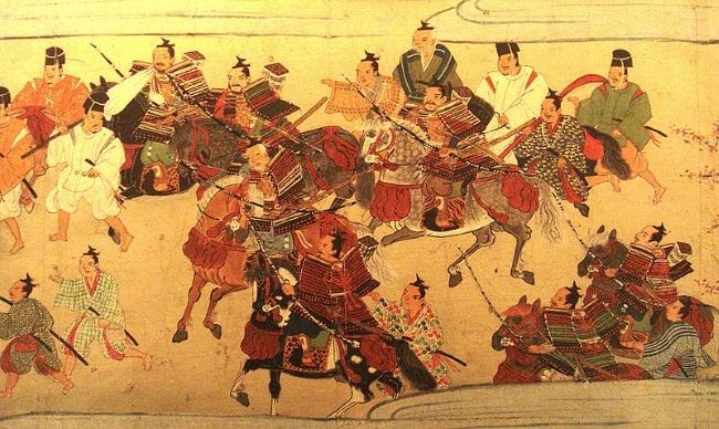 Japanese samurai 1538