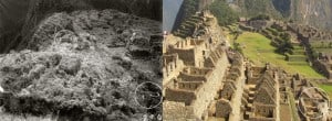 Machu Picchu then and now