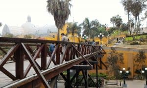 The Puente de los Suspiros in Barranco, Lima