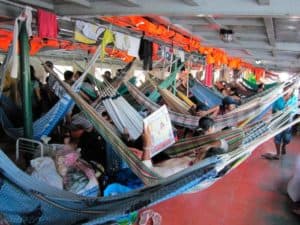 Boat Iquitos - Itinerary Peu