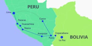Gringo Trail - Itinerary Peru