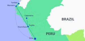 Beach trail - Itinerary Peru