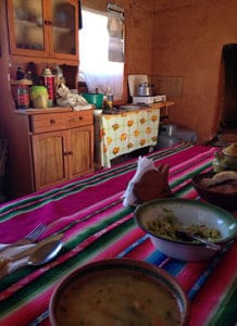 Lake Titicaca Experience - Eating lunch at a locals house
