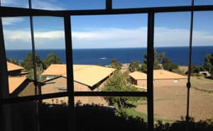 Lake Titicaca Experience - View of the lake from a locals house