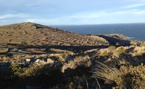 view of island from Pachamama temple