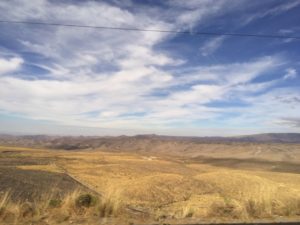 Peru Bolivia Border - scenery on the journey to la paz from lima