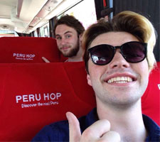 Photo on Peru Hop bus