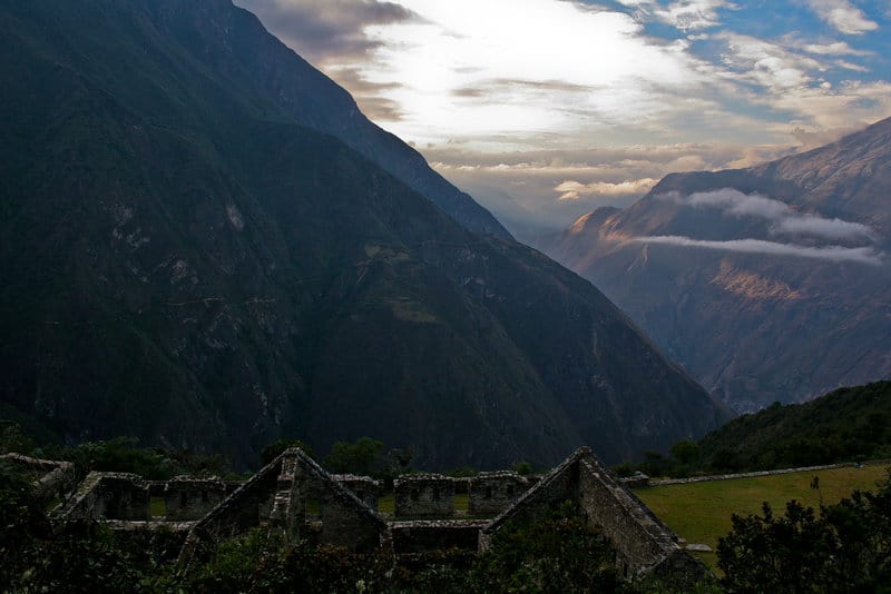 Alternatives to Machu Picchu Choquequirao Sunset in Mountains