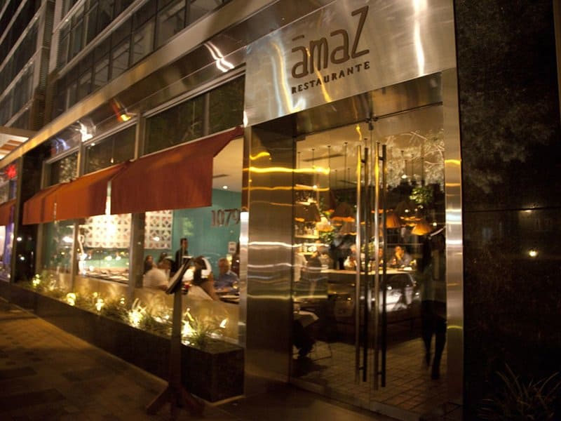 Amazas restaurang i Miraflores Lima Peru