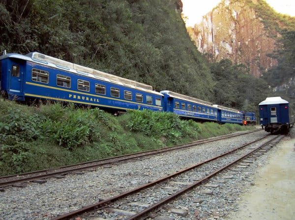Train to Machu Picchu, the world wonder in Peru