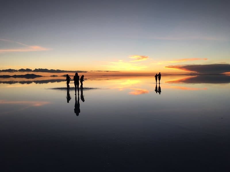 Salar de Uyuni at Night