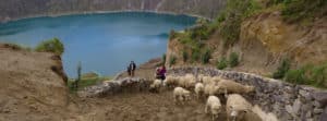 Lake Quilotoa Ecuador Hop