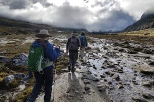 flooded trek peru