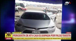 taxi robbery in peru